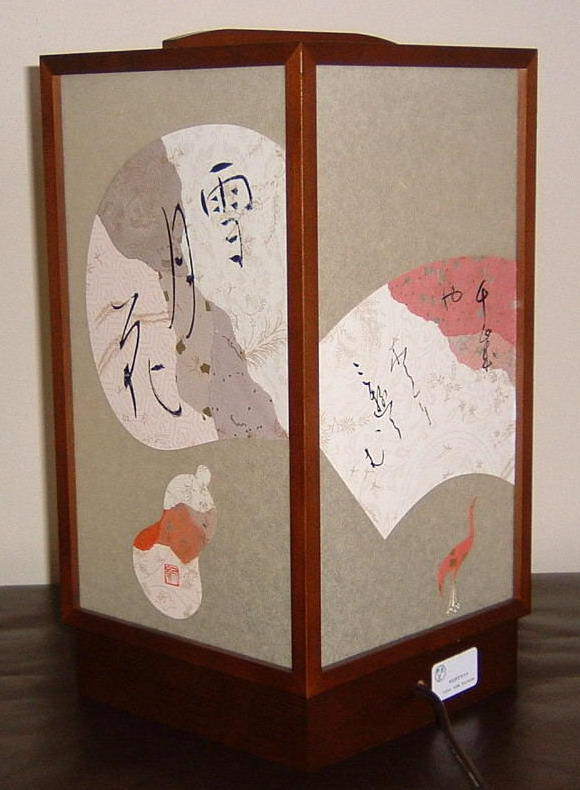 『書入灯篭』　紫系・赤系　表向き　クリックで 元へ