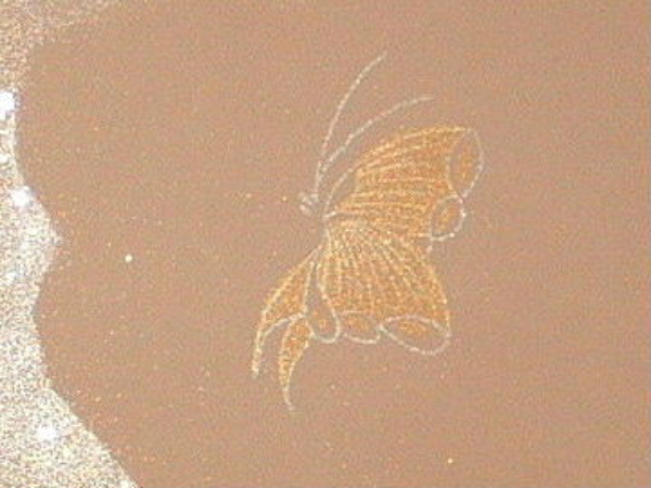 特選料紙　織姫と彦星の蝶々　右側拡大